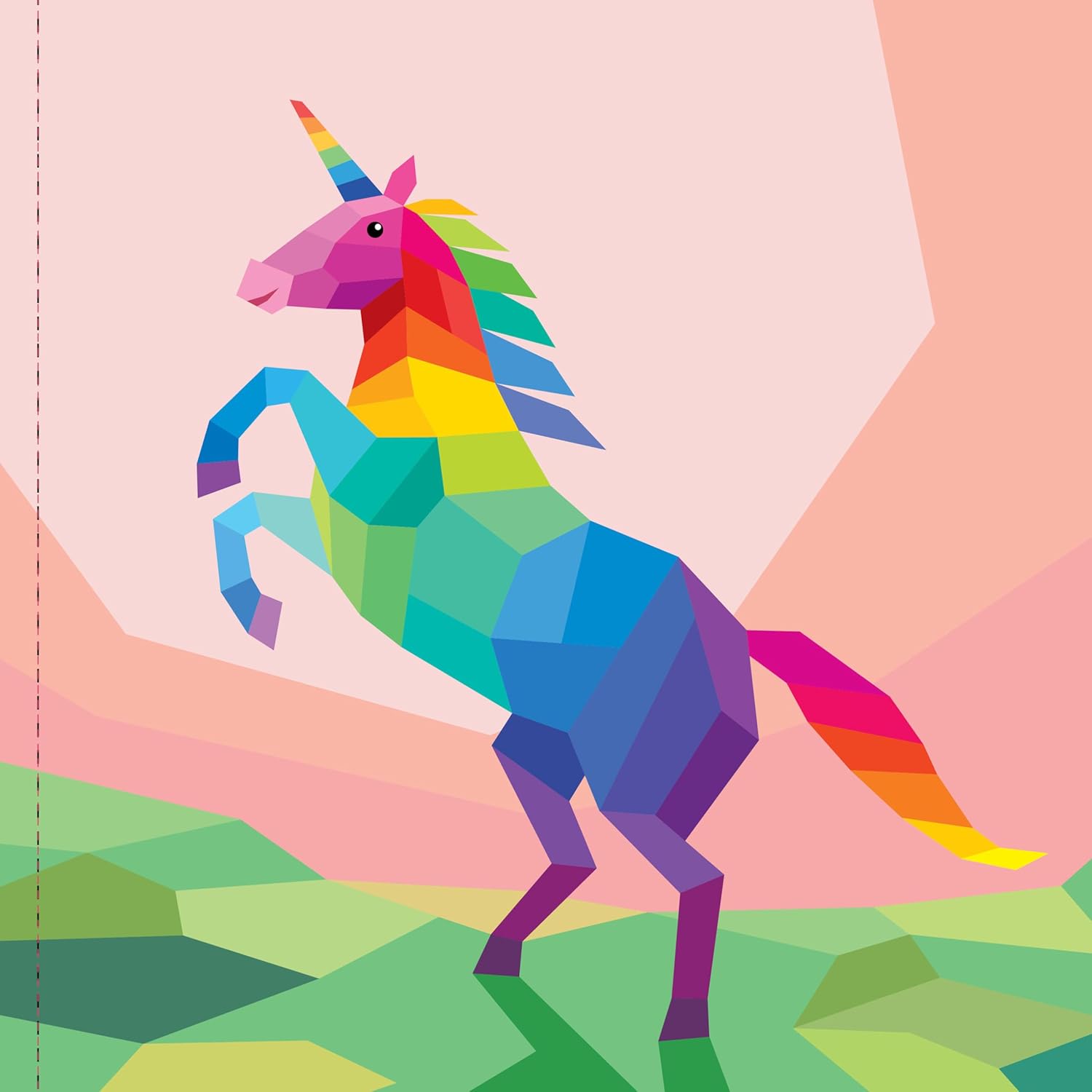 Paint By Sticker: Rainbows Everywhere