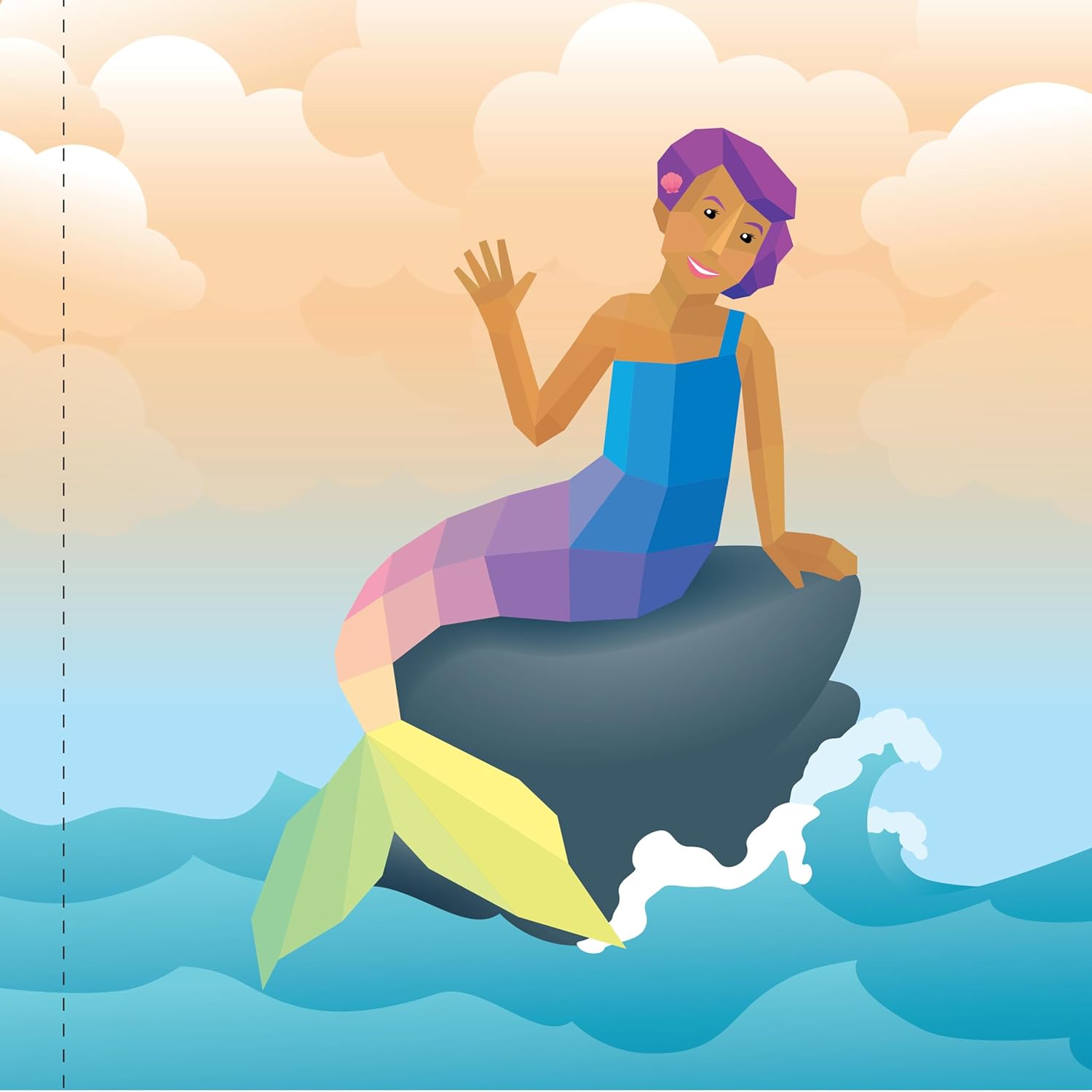 Paint By Sticker: Mermaids & Magic