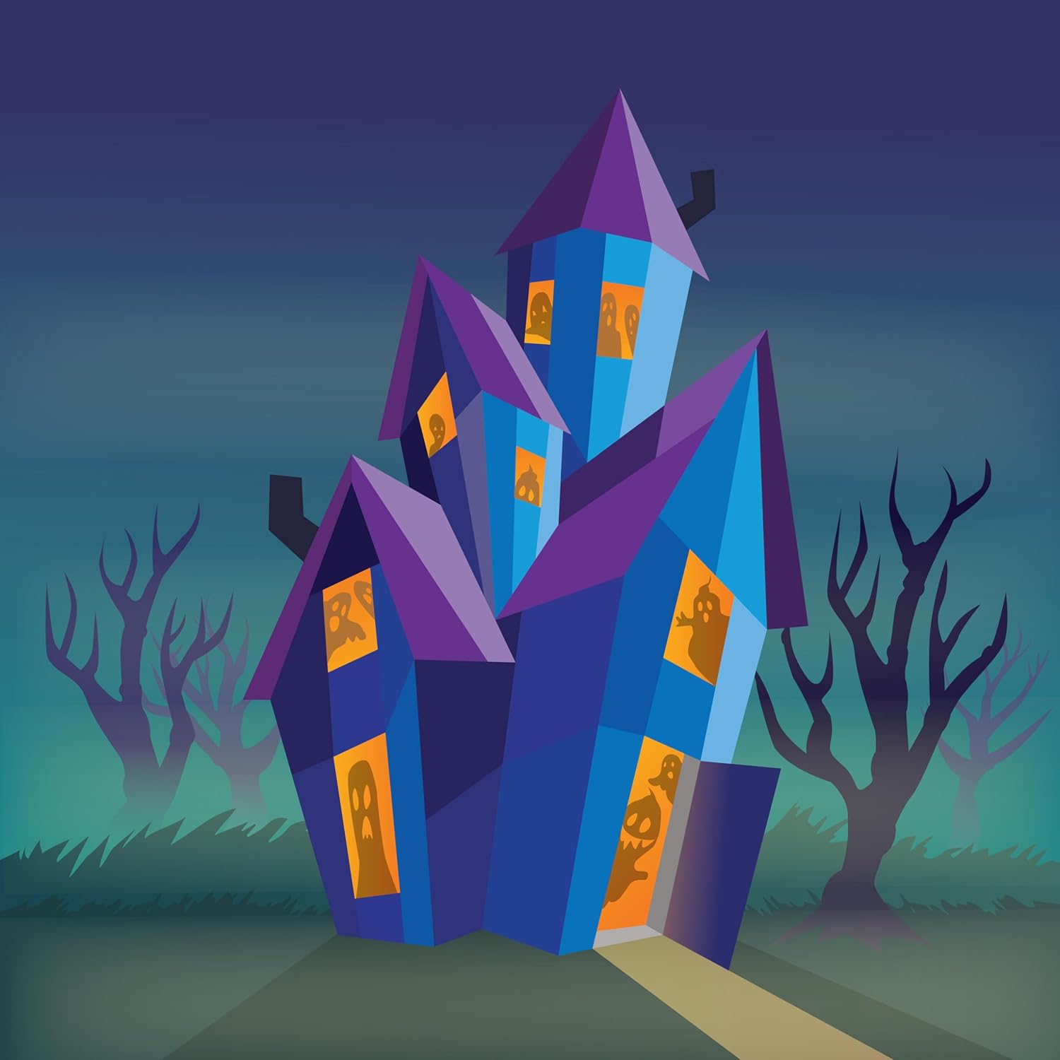 Paint By Sticker: Halloween
