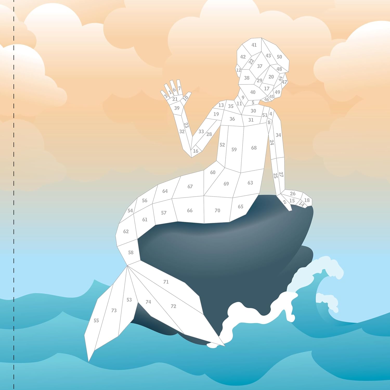 Paint By Sticker: Mermaids & Magic