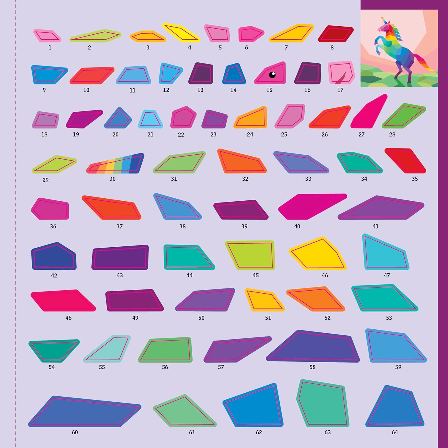 Paint By Sticker: Rainbows Everywhere