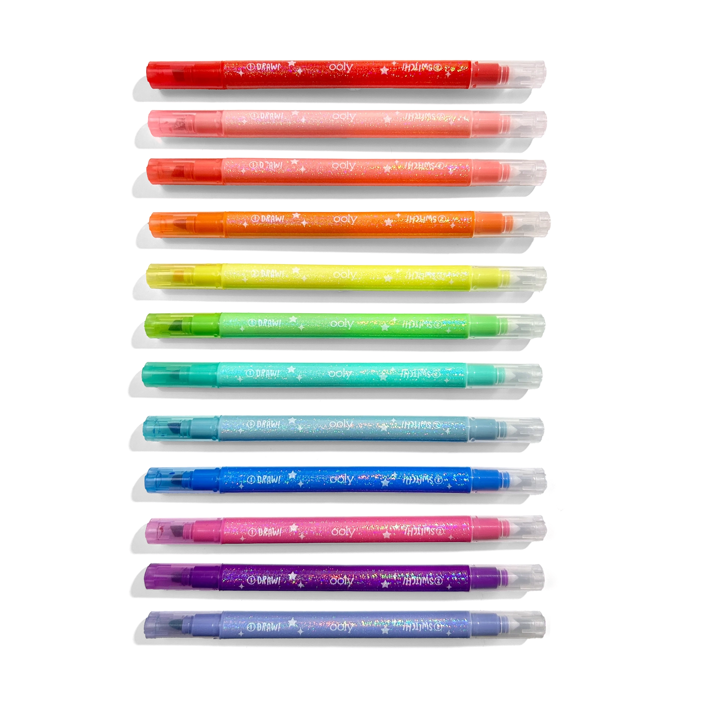 SWITCH-EROO Sparkle Glittery Color Changing Markers