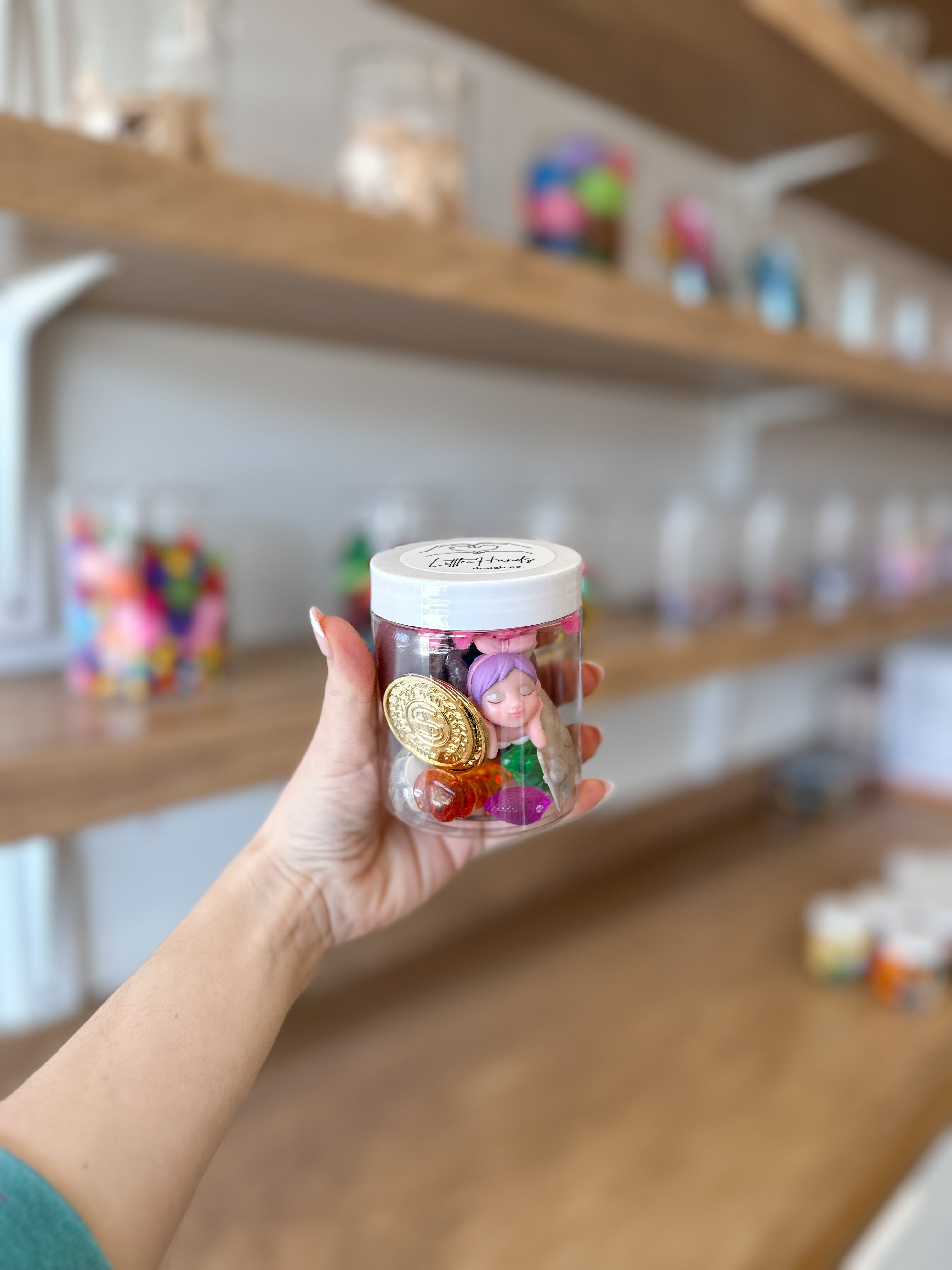 Mermaid Playdough Jar