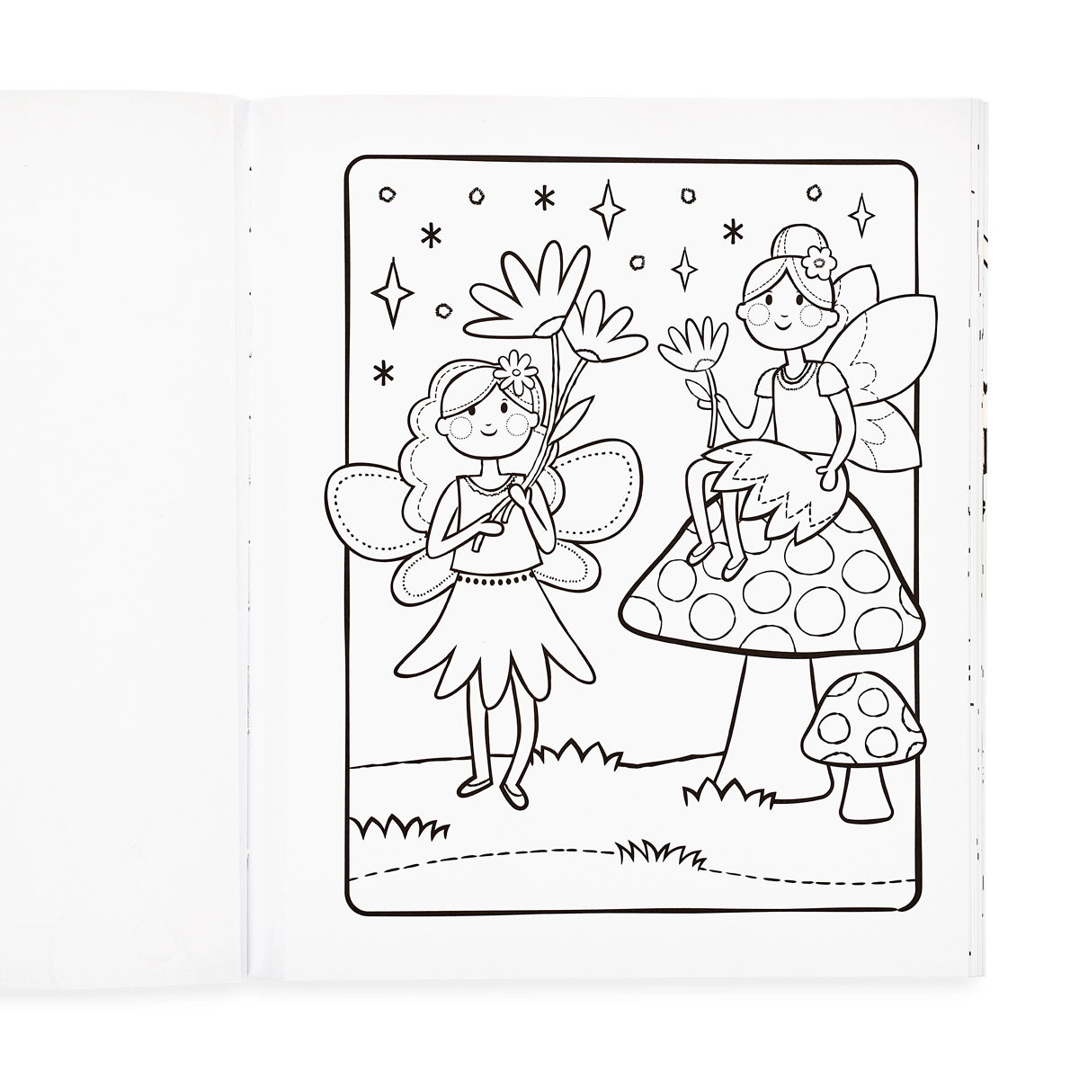 Coloring Book: Princesses & Fairies
