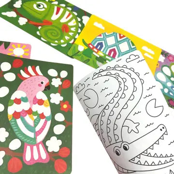 Foil-Tastic Foil Art Kit: Awesome Animals