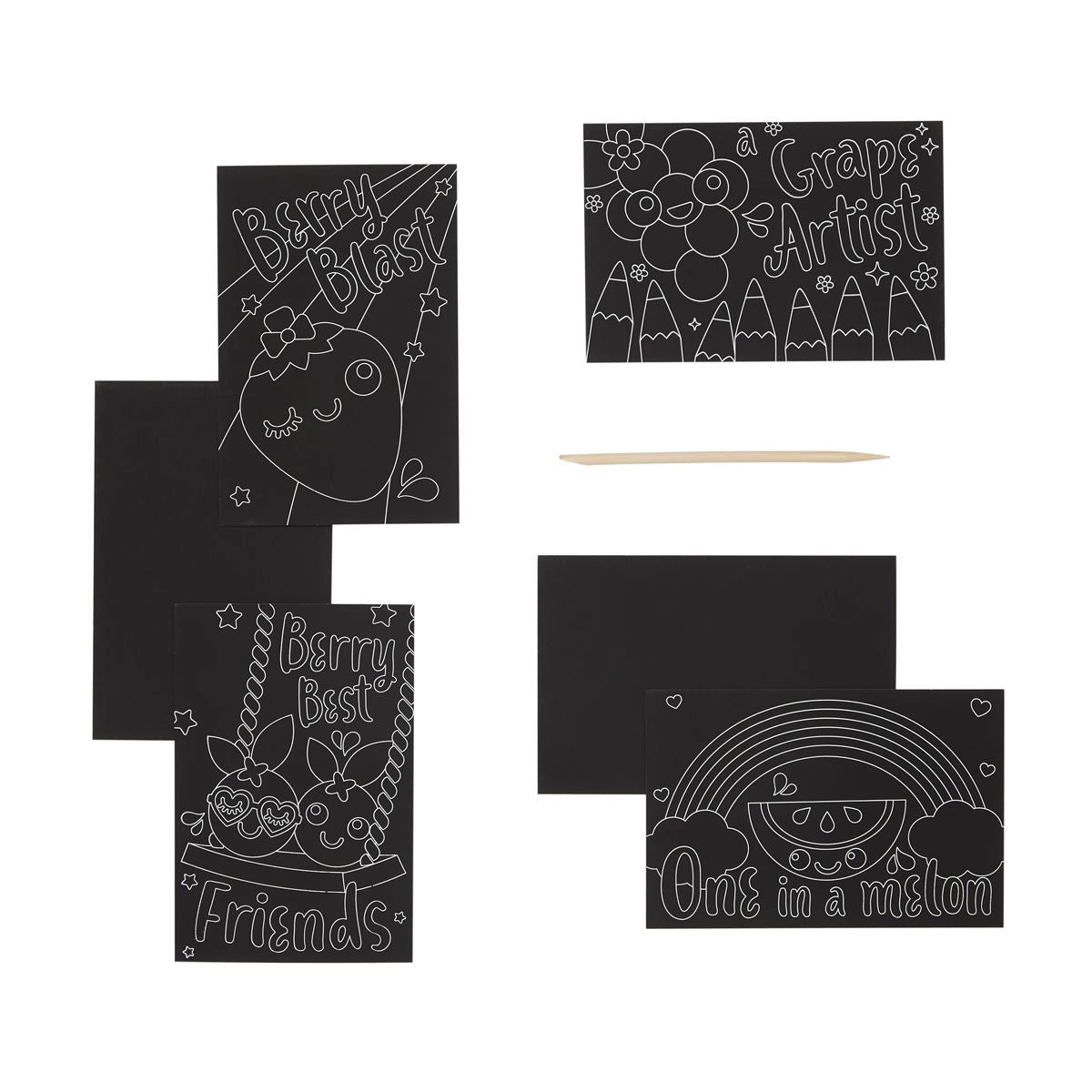 Mini Scratch & Scribble Art Kit: Lil&