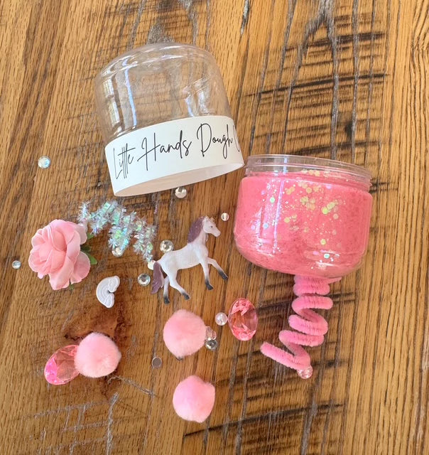 Unicorn Playdough Jar