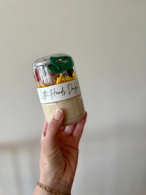 Pizza Playdough Jar