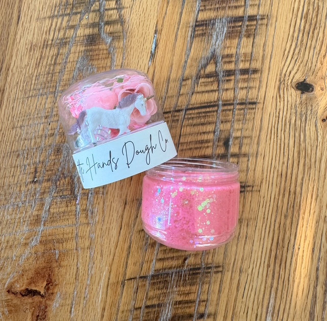 Unicorn Playdough Jar