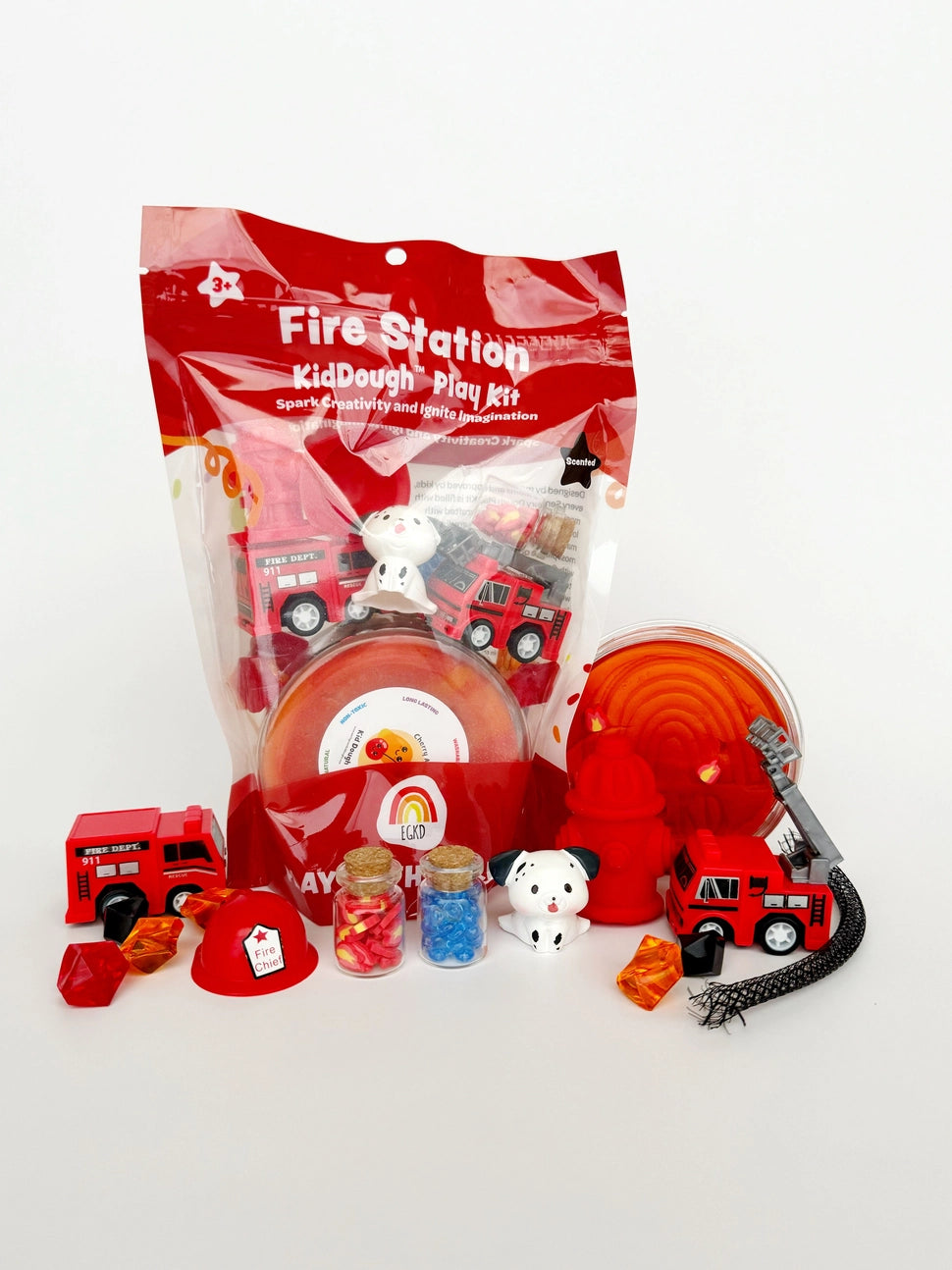 Play Dough Kit: Fire Station