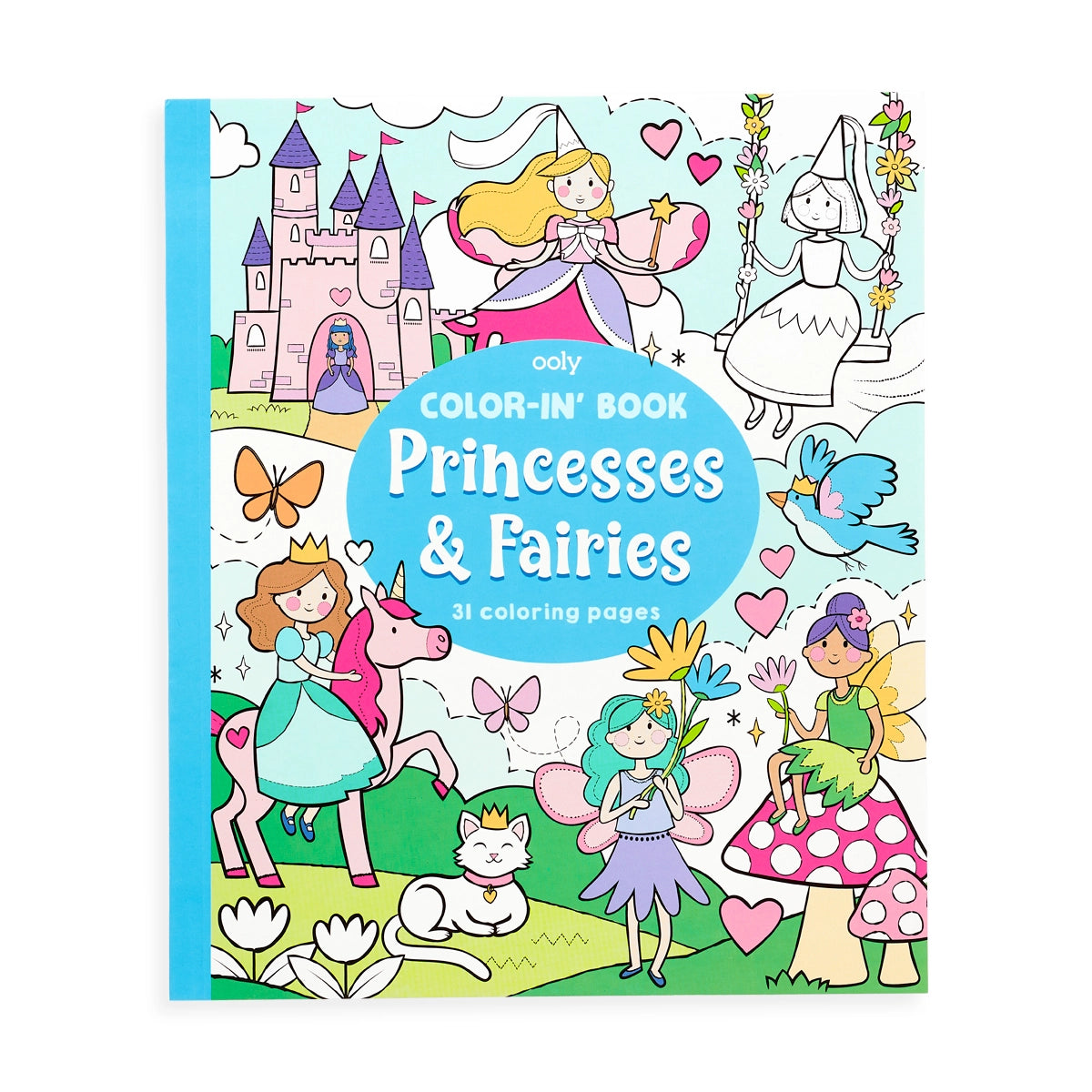 Coloring Book: Princesses &amp; Fairies