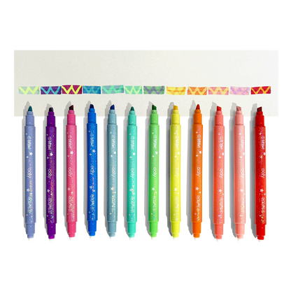 SWITCH-EROO Sparkle Glittery Color Changing Markers