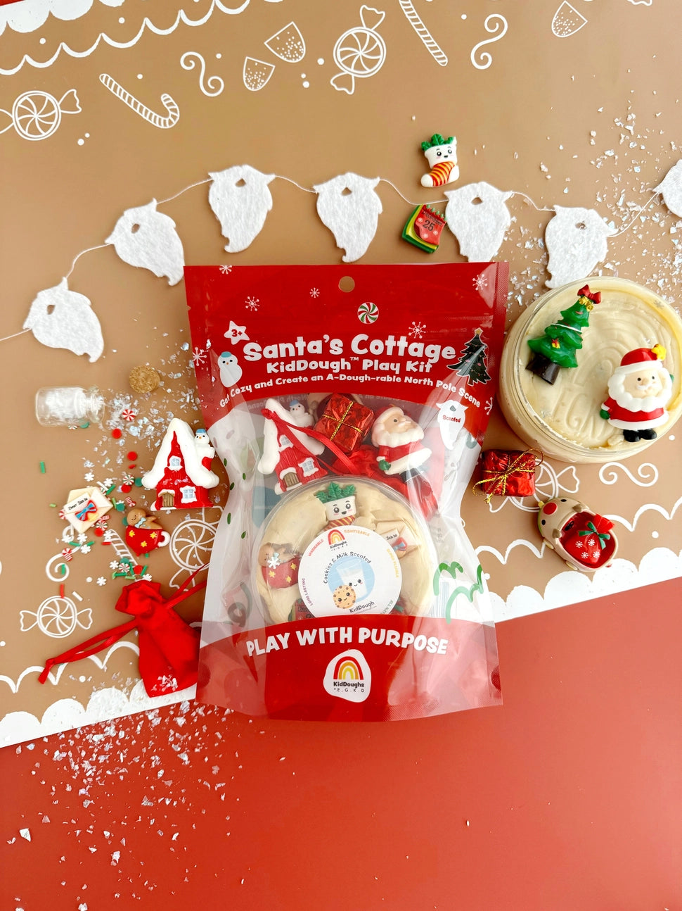 Play Dough Kit: Santa&