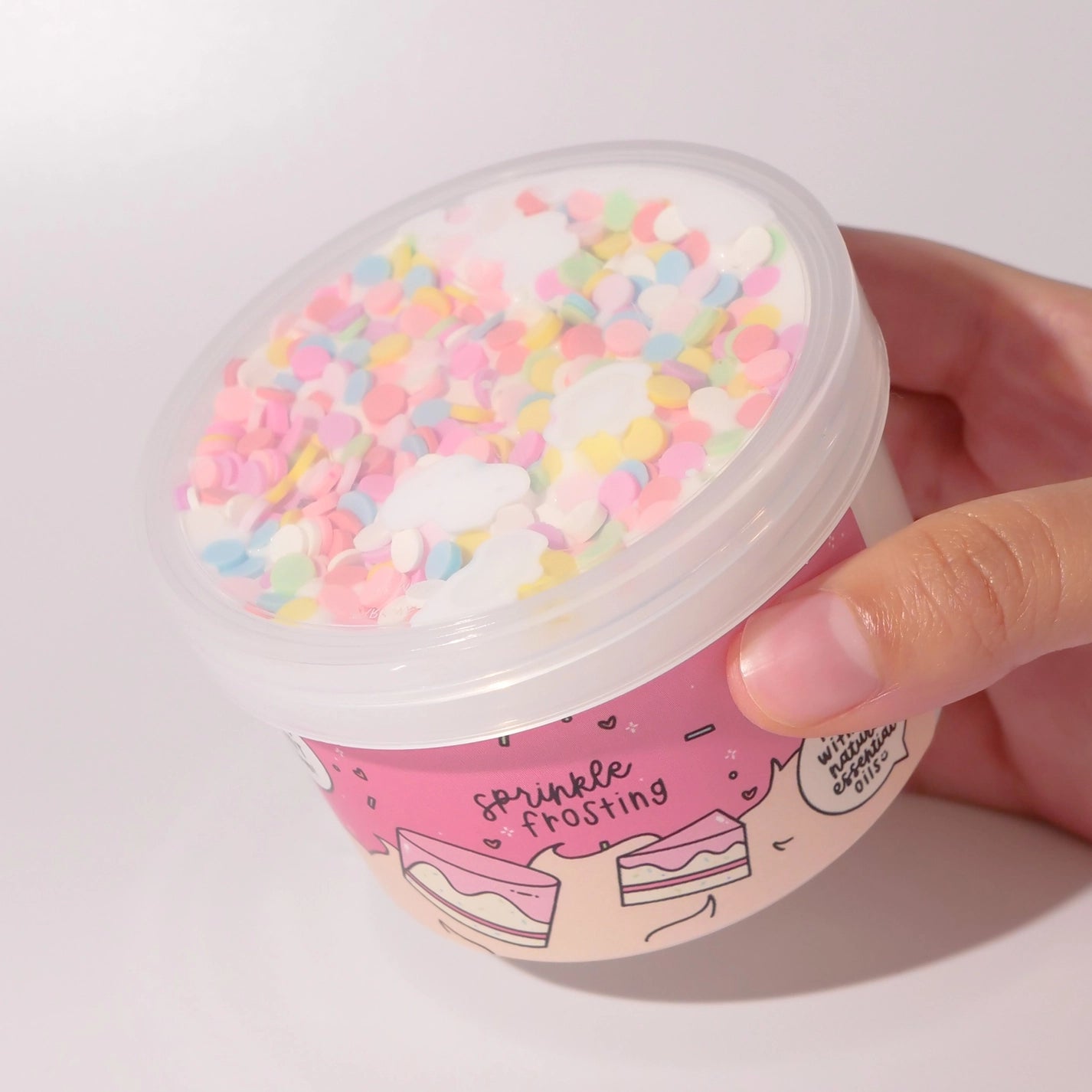 Sprinkle Frosting Slime