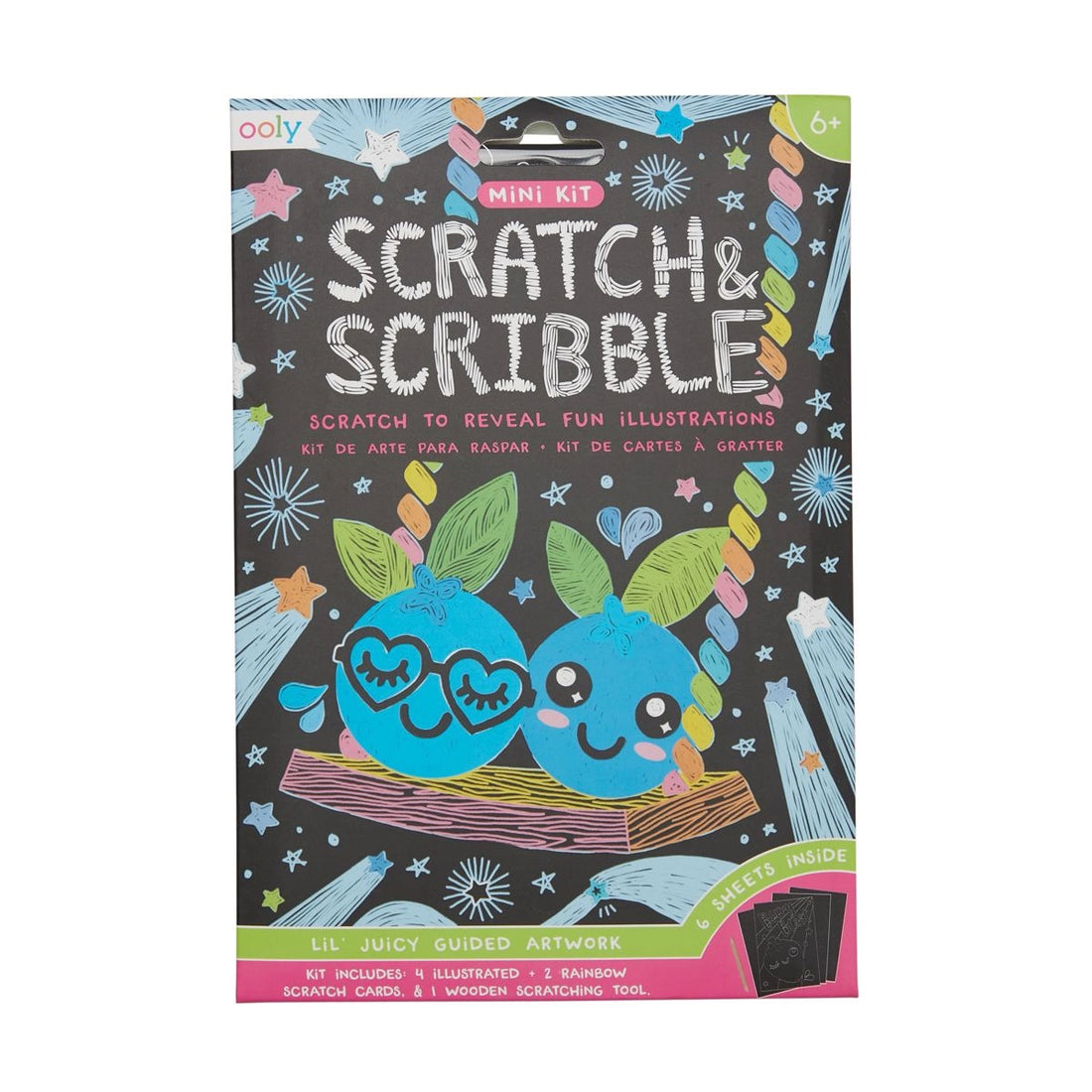 Mini Scratch &amp; Scribble Art Kit: Lil&