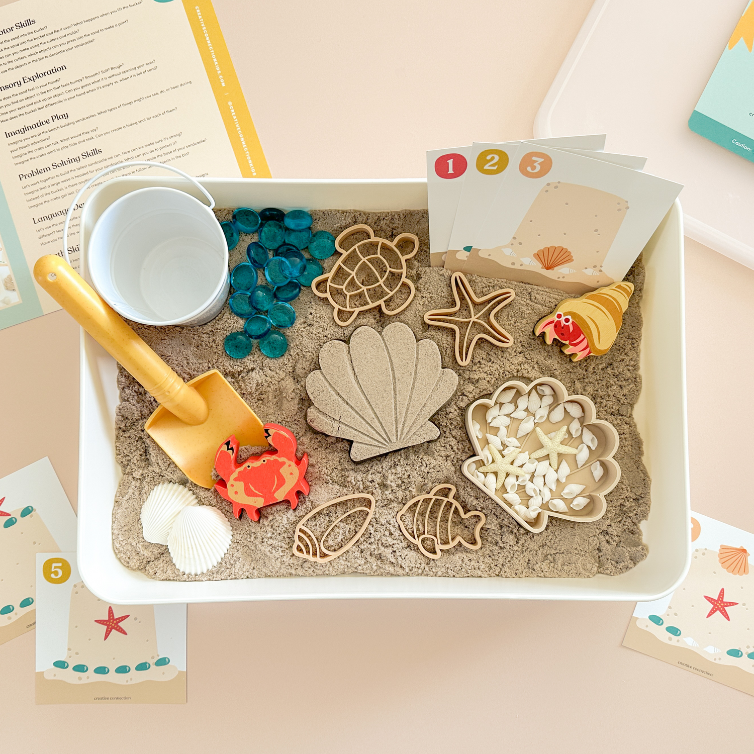 Coastal Creator Sensory Bin