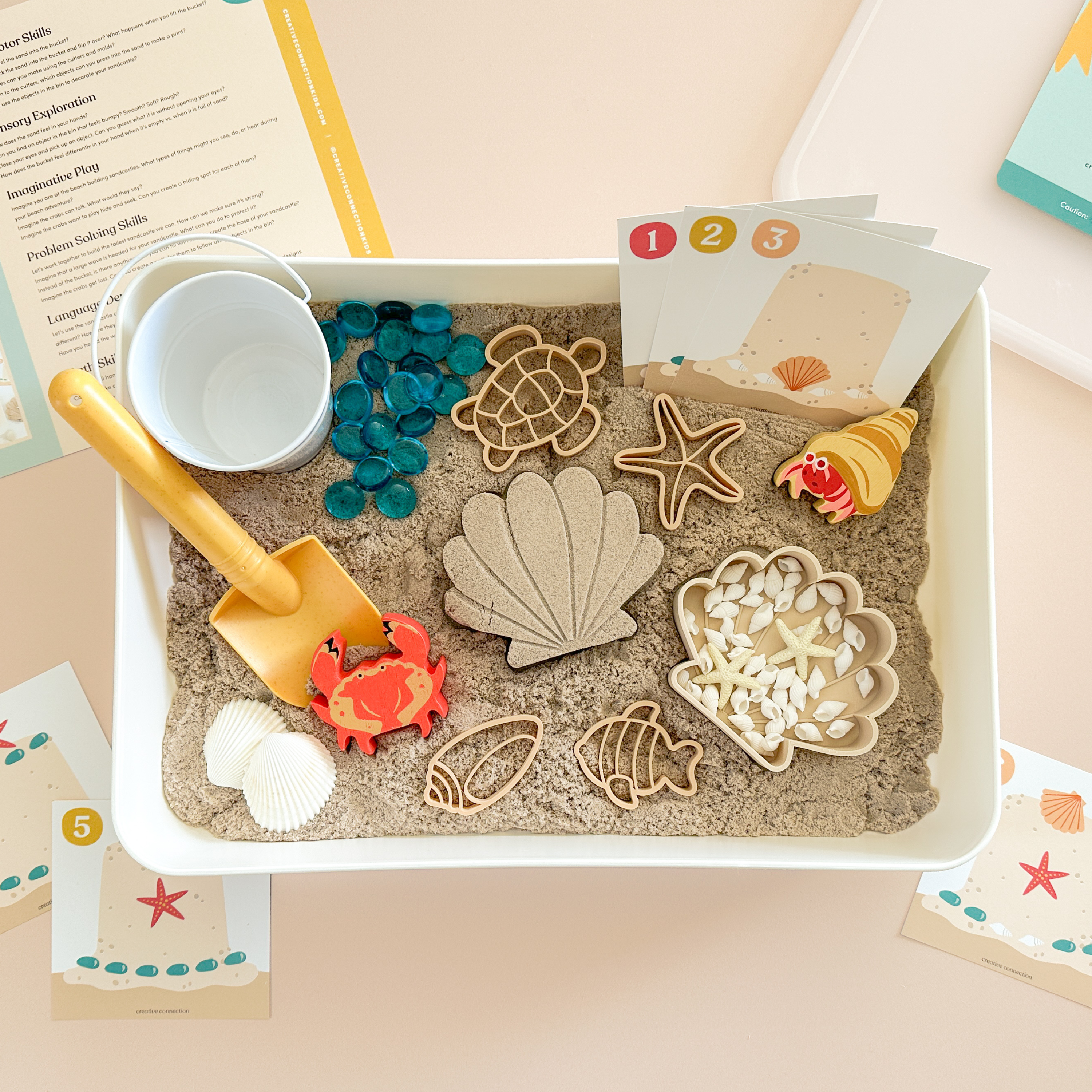 Coastal Creator Sensory Bin