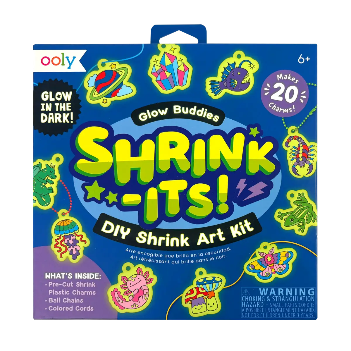 Shrink-Its! D.I.Y. Shrink Art Kit - Glow Buddies