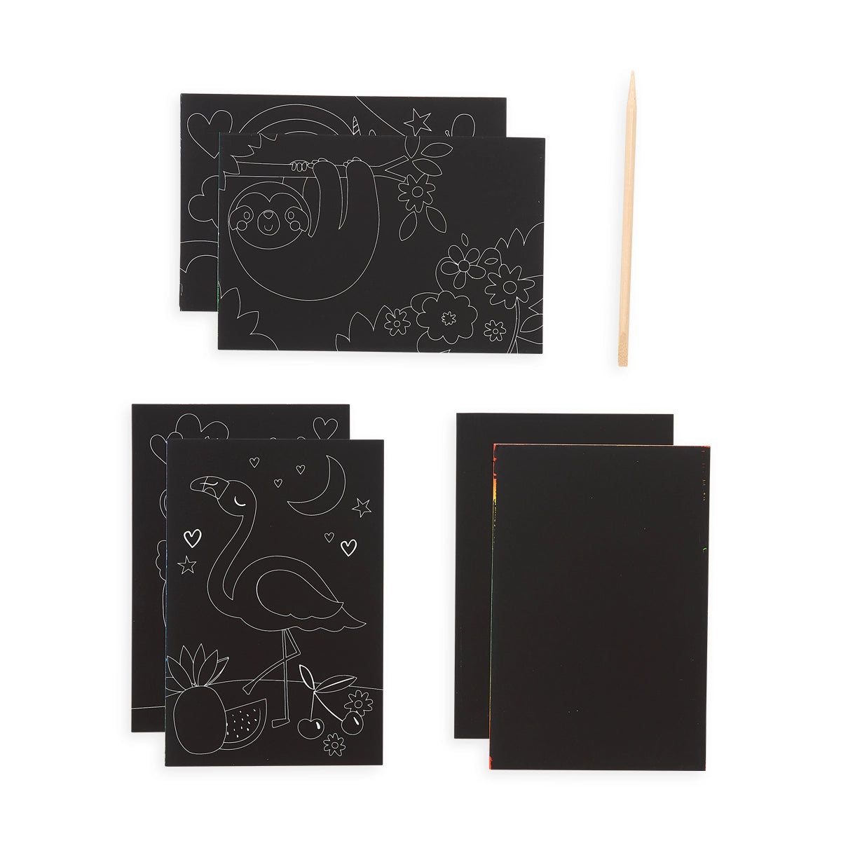 Mini Scratch &amp; Scribble Art Kit: Funtastic Friends