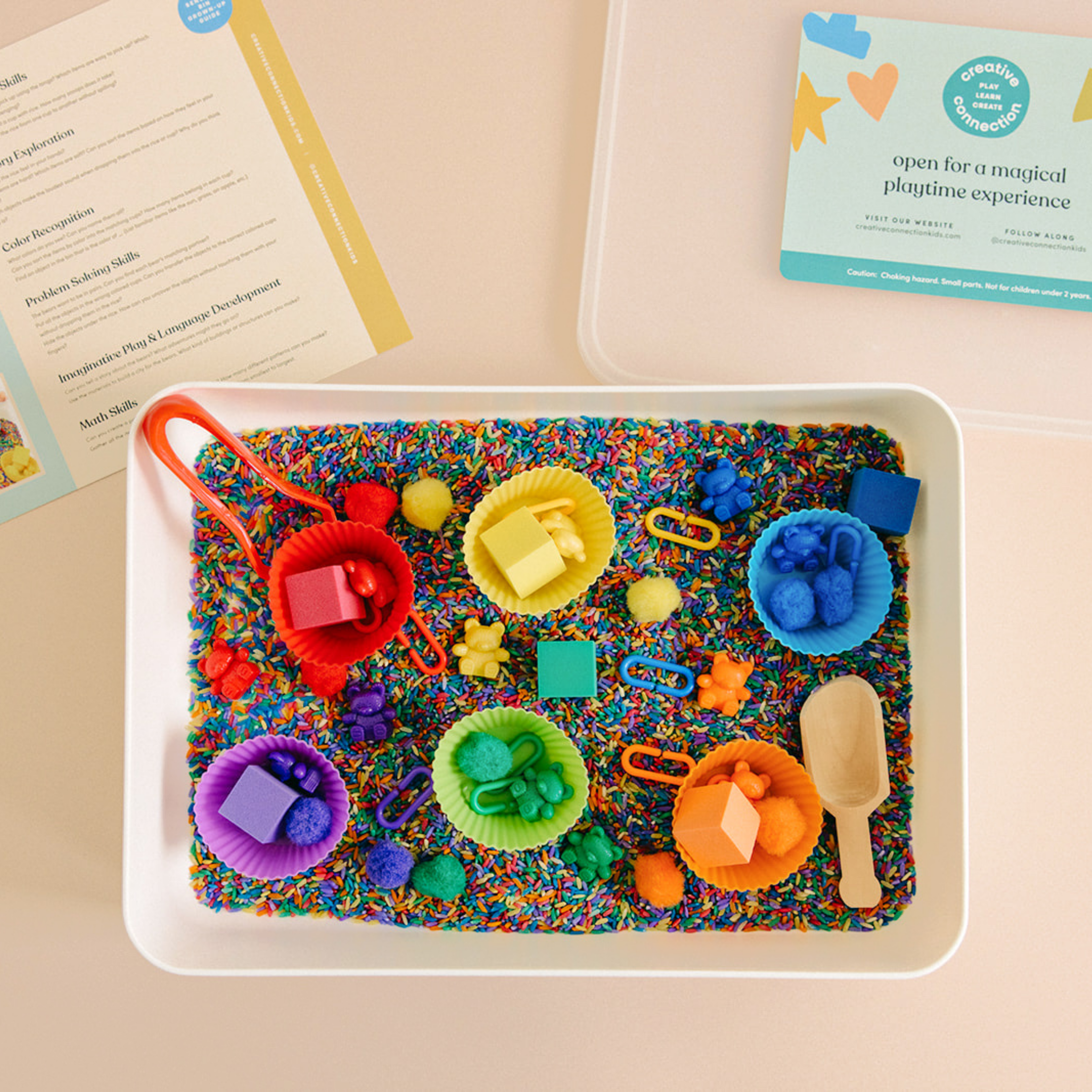 Color Collector Sensory Bin