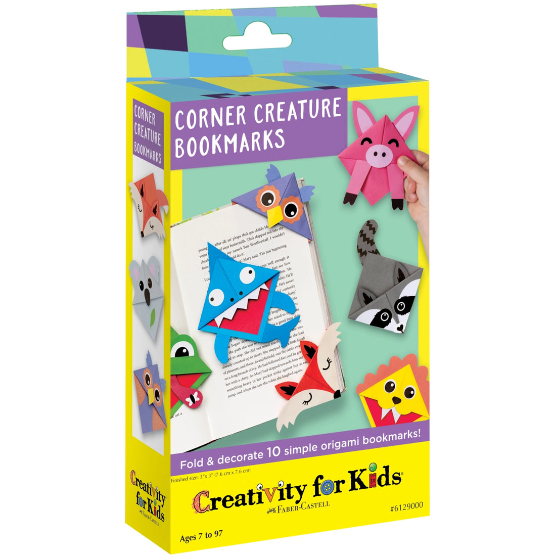 Corner Creature Bookmarks Mini Kit