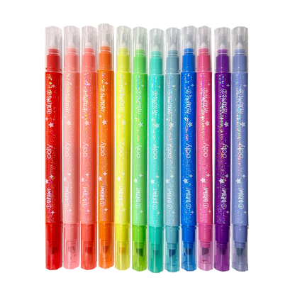 SWITCH-EROO Sparkle Glittery Color Changing Markers
