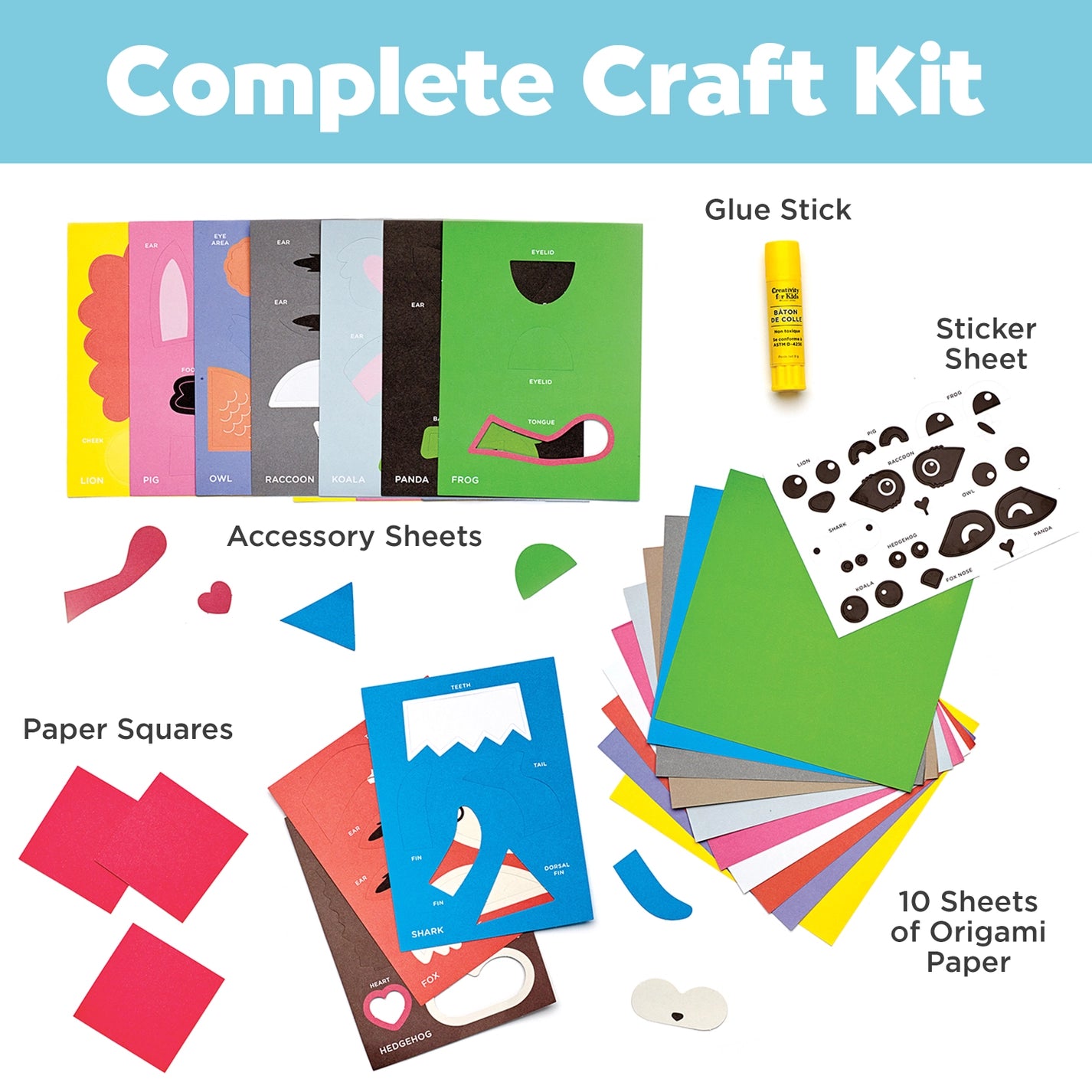 Corner Creature Bookmarks Mini Kit