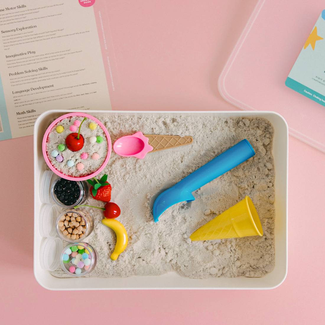 Ice Cream Dream Sensory Bin