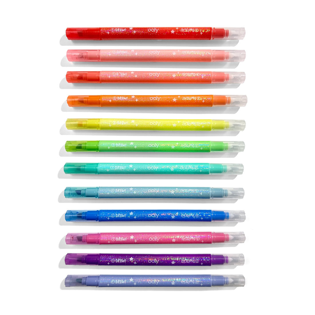 SWITCH-EROO Sparkle Glittery Color Changing Markers