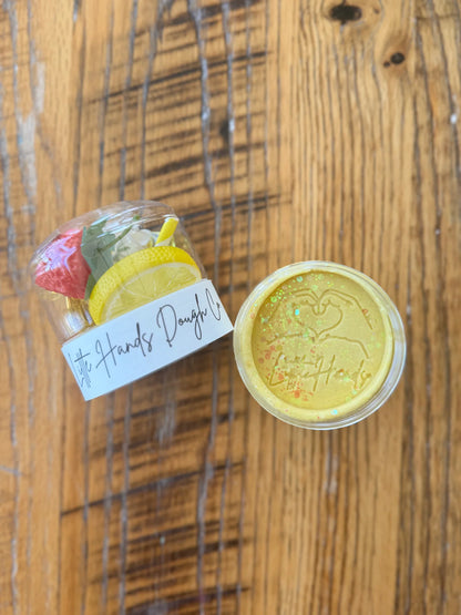 Lemonade Playdough Jar