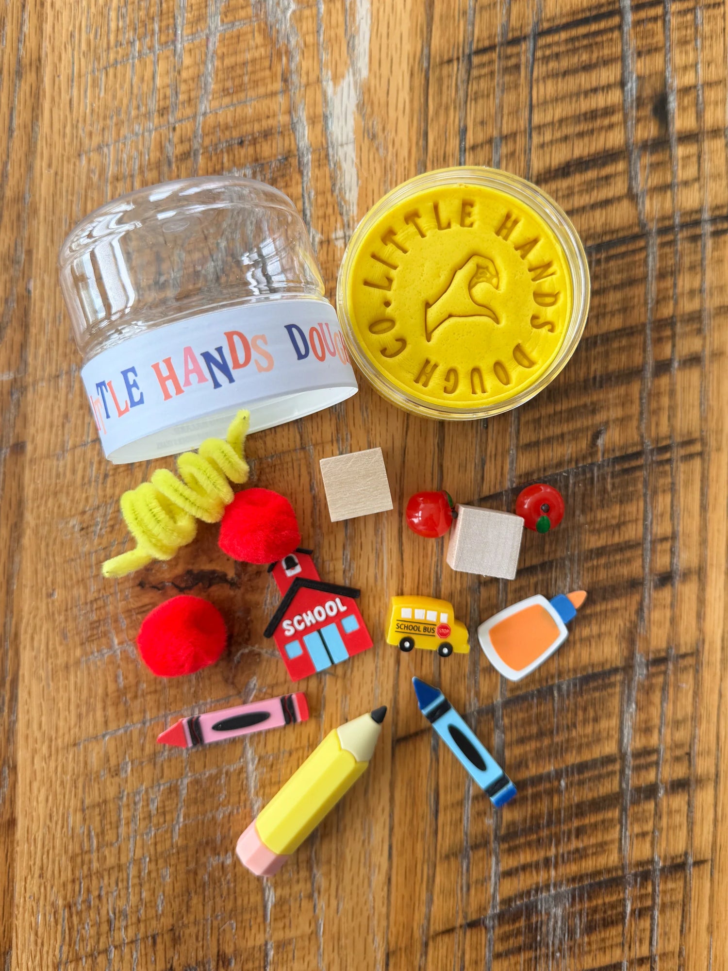 Back-to-School Mini Playdough Jar