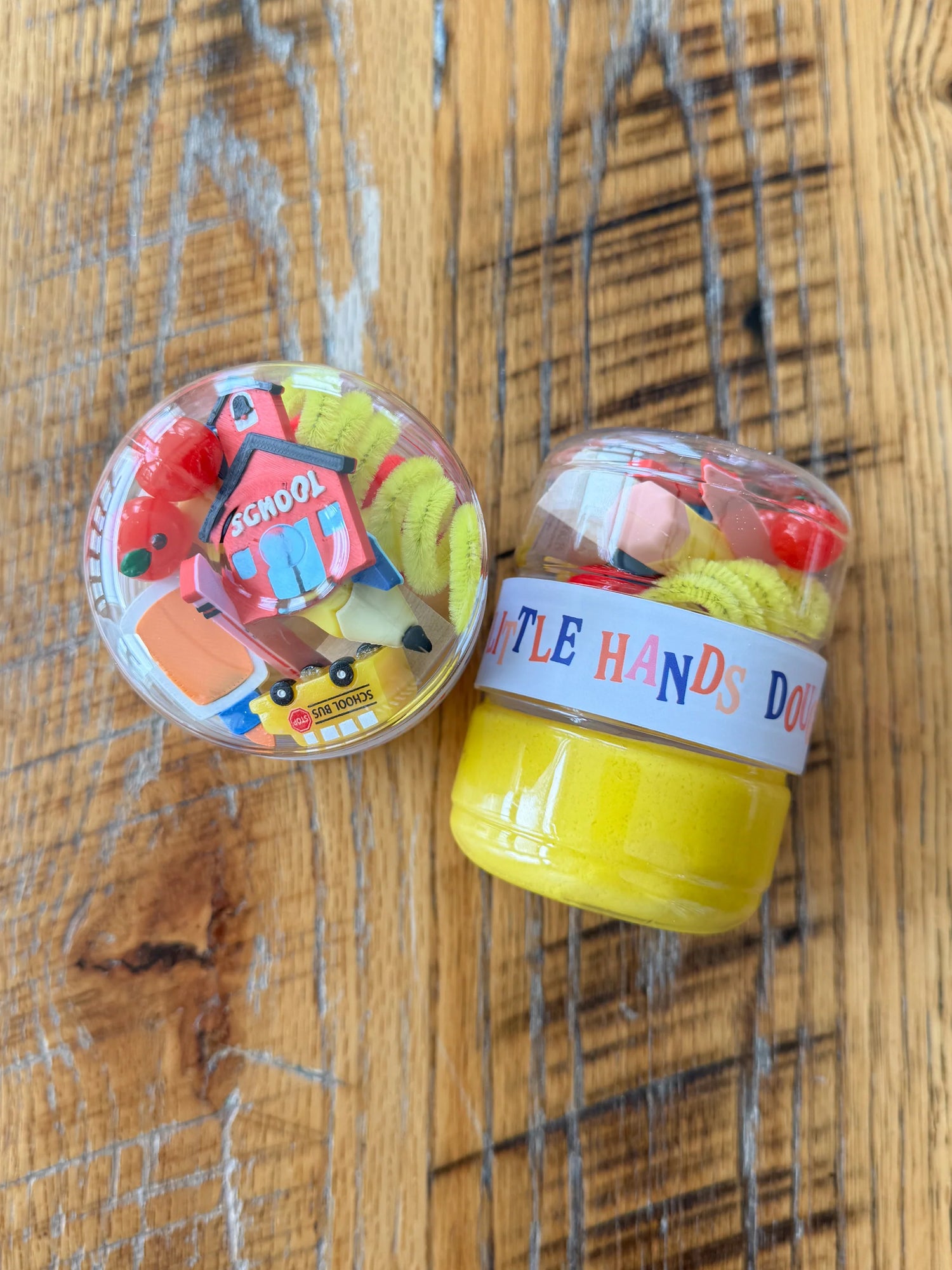 Back-to-School Mini Playdough Jar