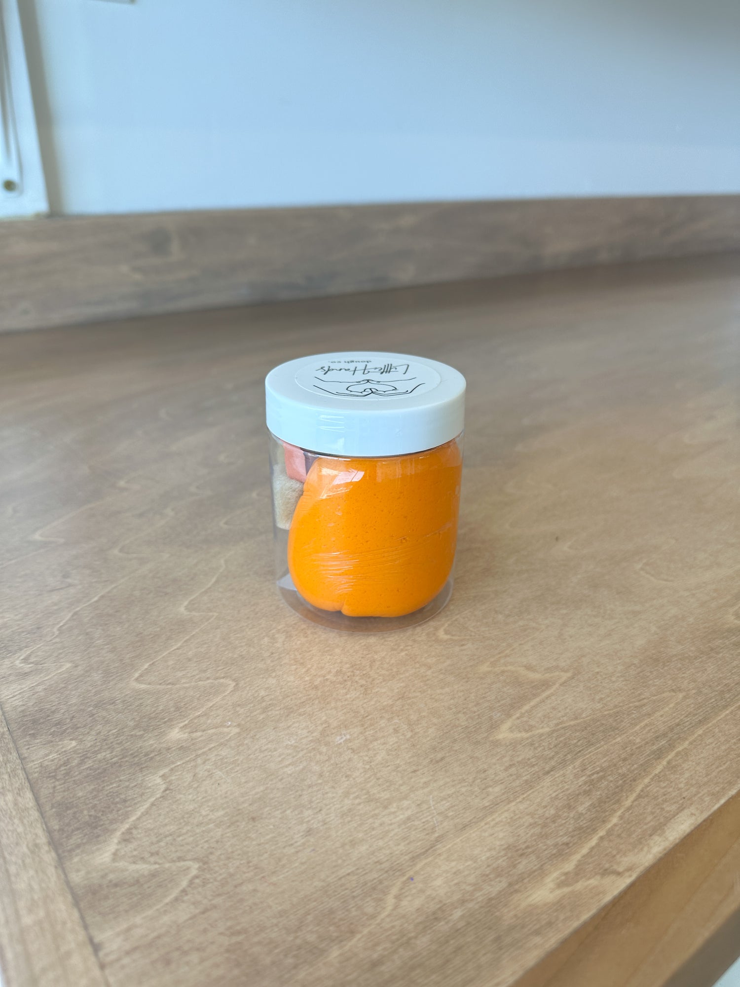 Construction Playdough Jar
