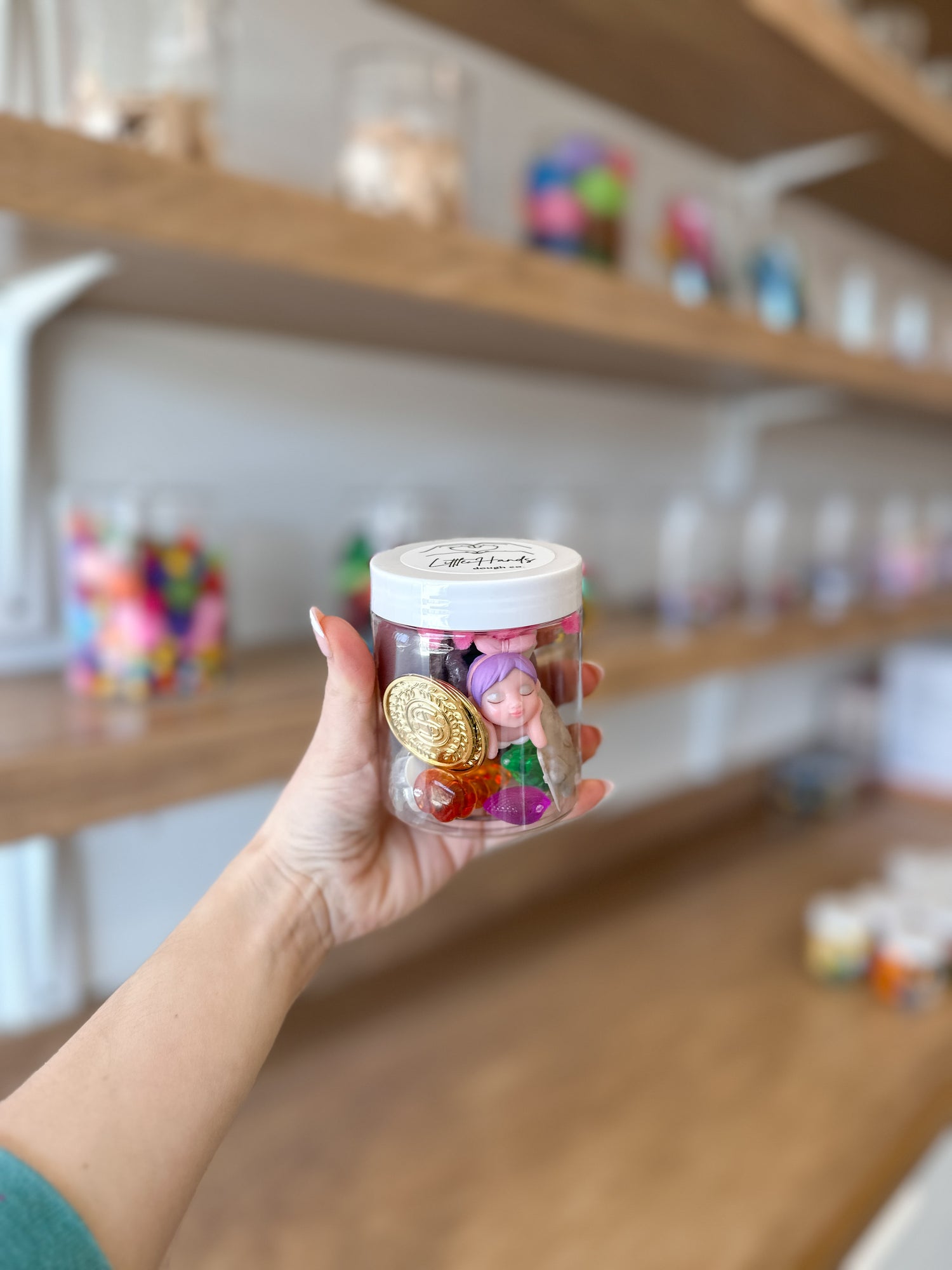 Mermaid Playdough Jar