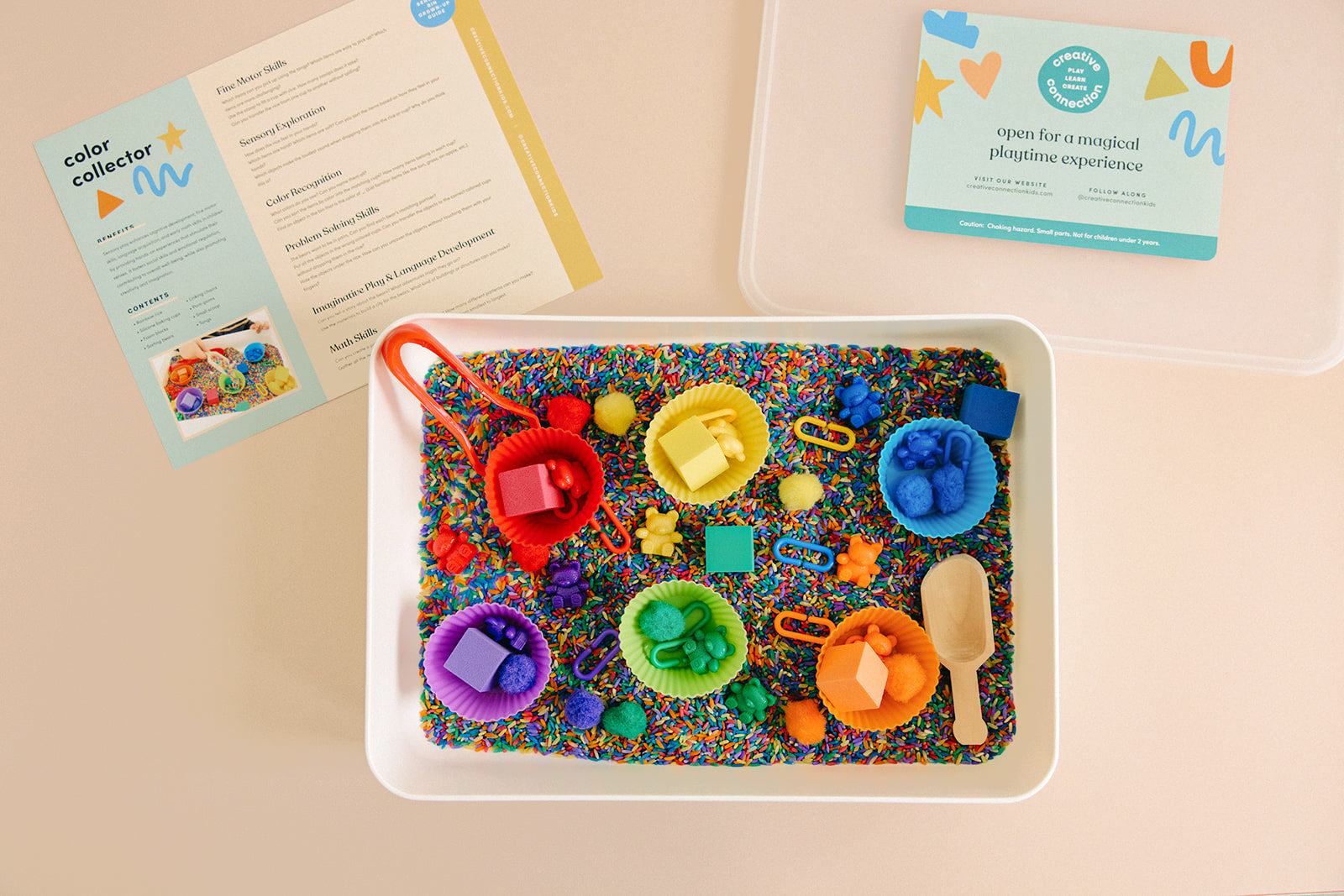 Color Collector Sensory Bin