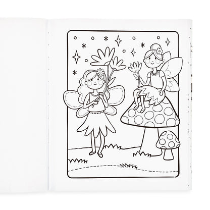 Coloring Book: Princesses &amp; Fairies