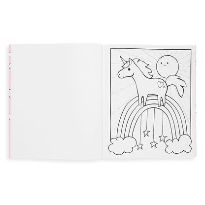 Coloring Book: Enchanting Unicorns