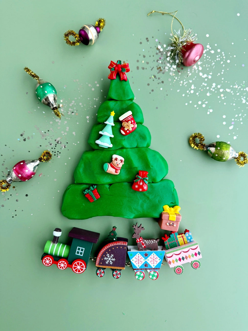 Play Dough Kit: Christmas Train