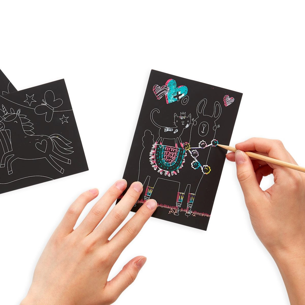 Mini Scratch &amp; Scribble Art Kit: Funtastic Friends