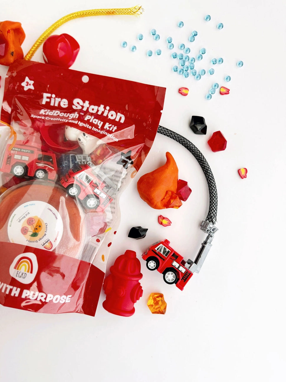 Play Dough Kit: Fire Station