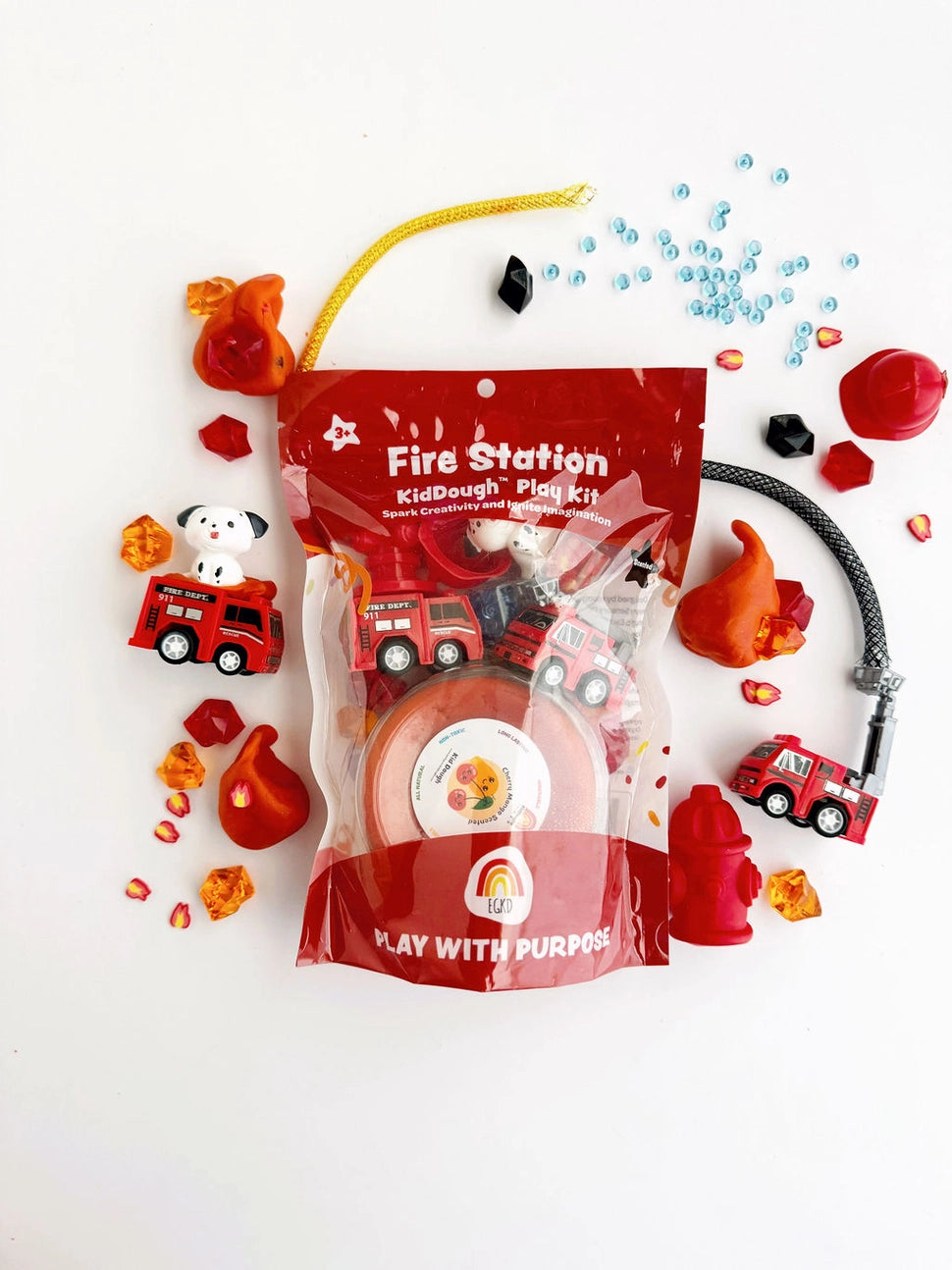 Play Dough Kit: Fire Station