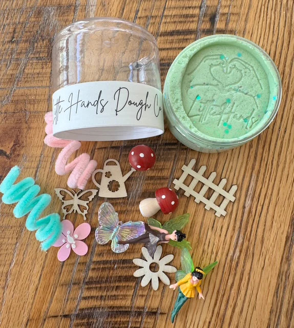 Fairy Garden Playdough Jar