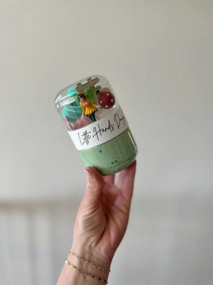 Fairy Garden Playdough Jar