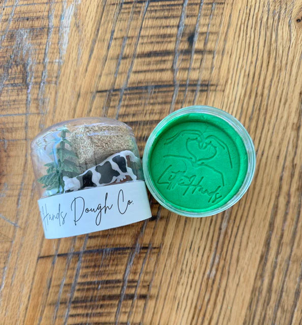 Farm Playdough Jar