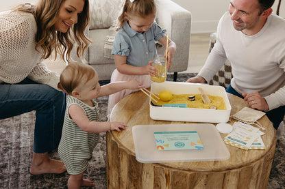 Lemonade Stand Sensory Bin