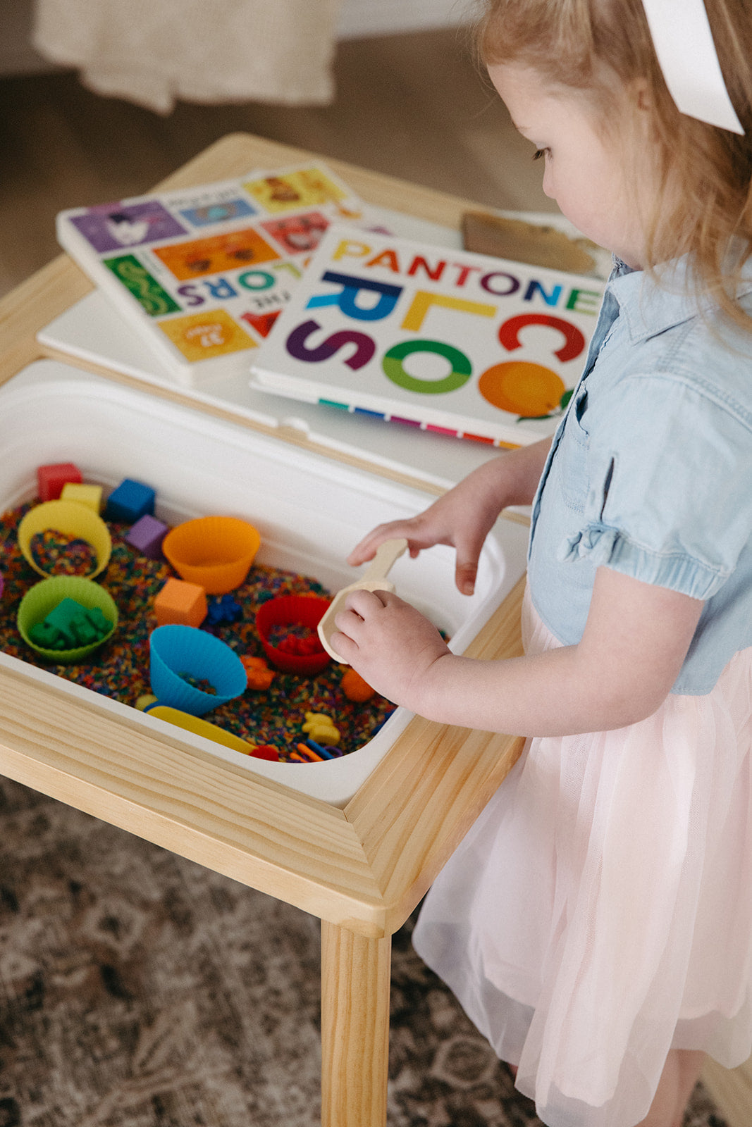 Color Collector Sensory Bin